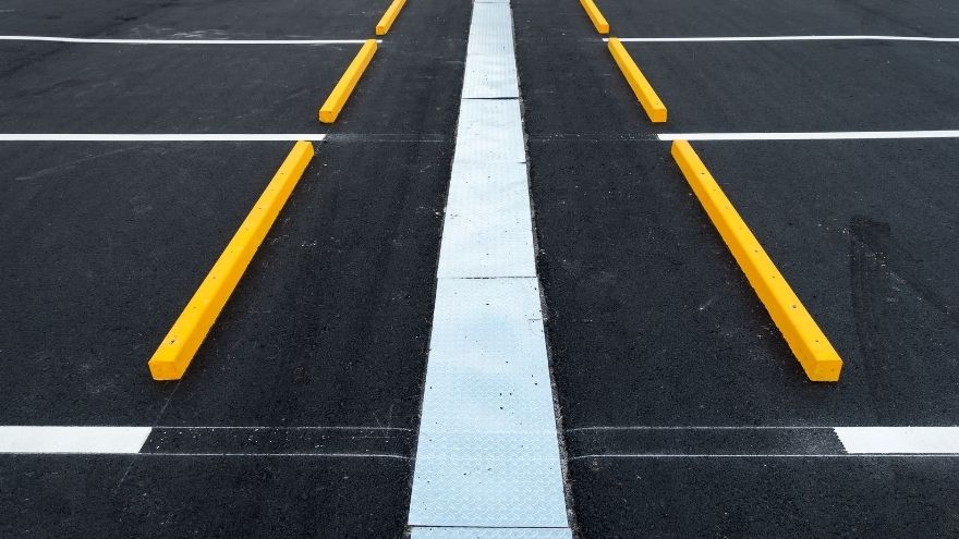 Parking Lot Striping in Canton project 2