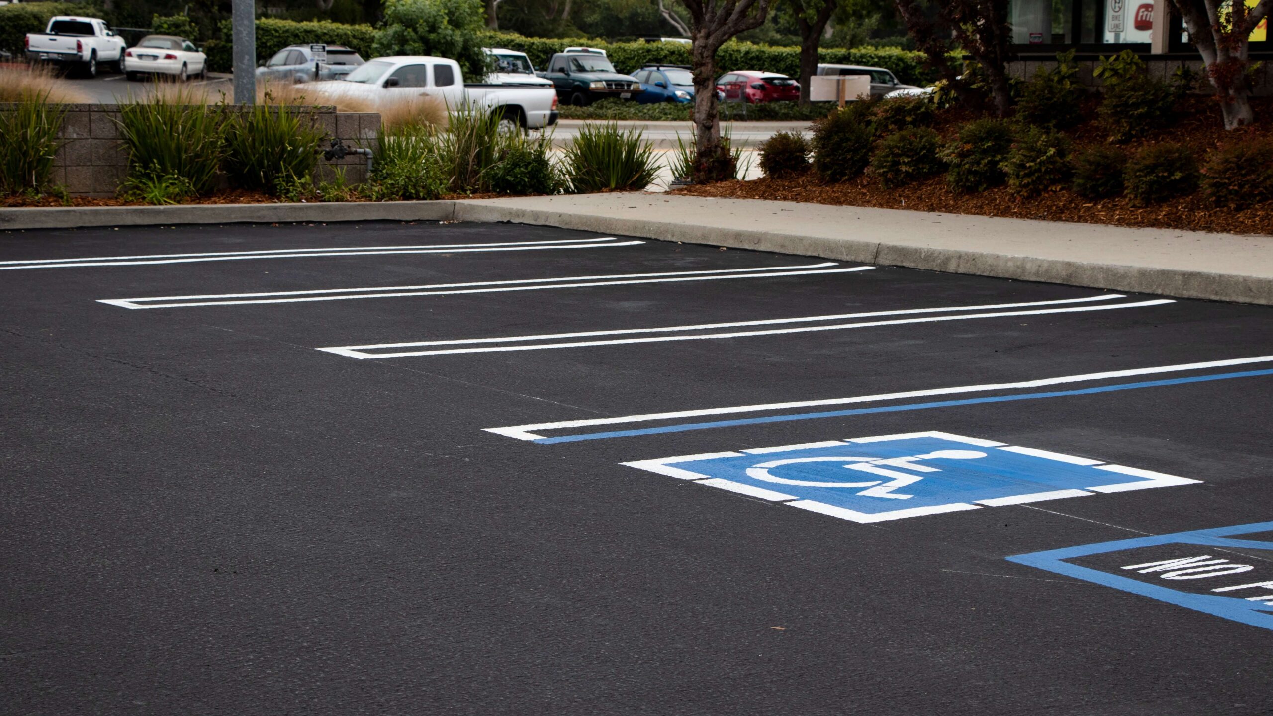 Parking Lot Striping in Canton project 3