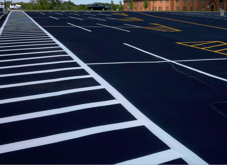 Parking Lot Striping in Canton project 4