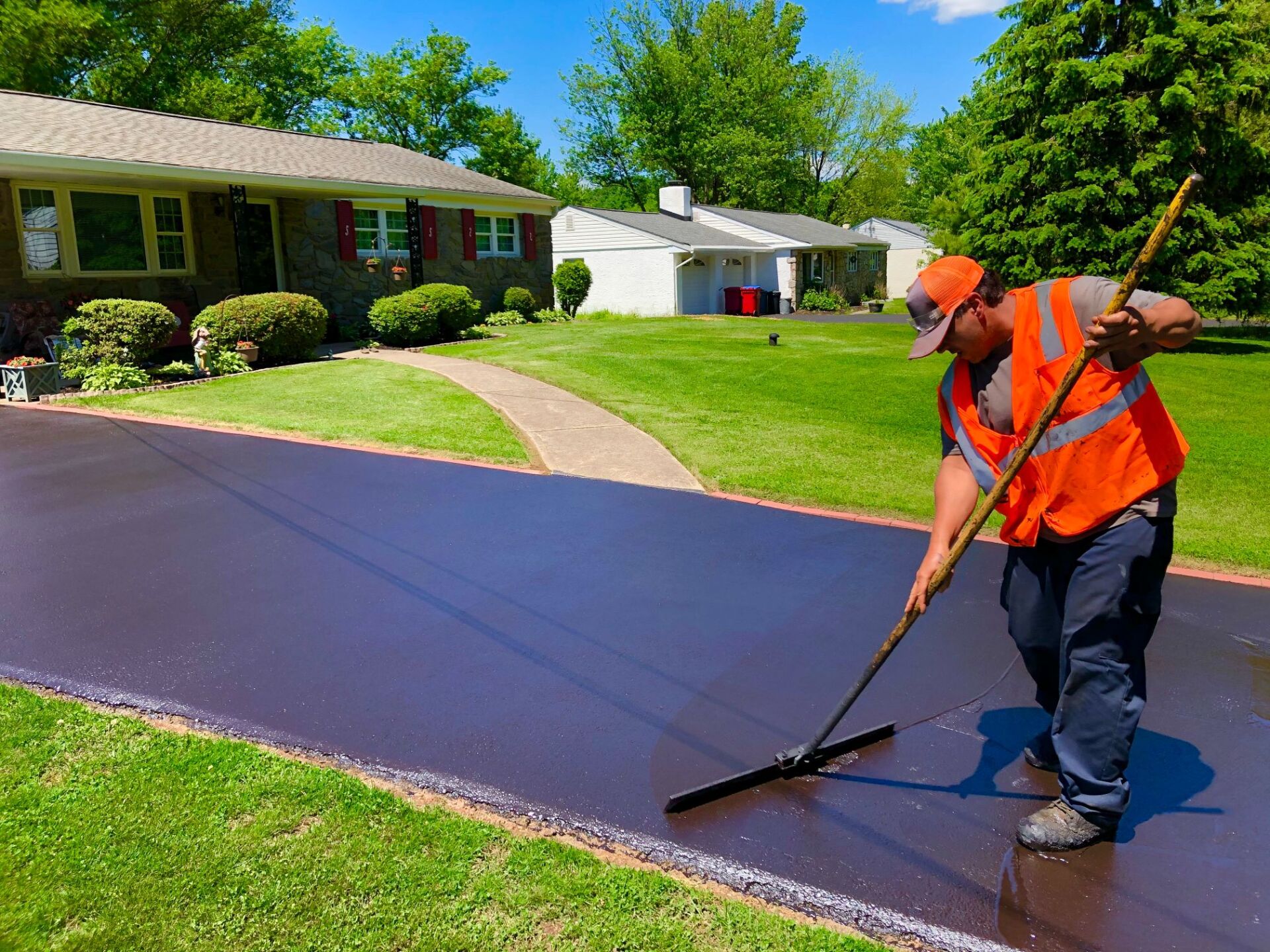 Asphalt Sealcoating in Massillon project 3